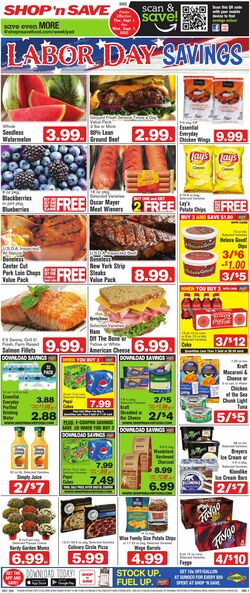 Weekly ad Shop'n Save 09/01/2022-09/07/2022
