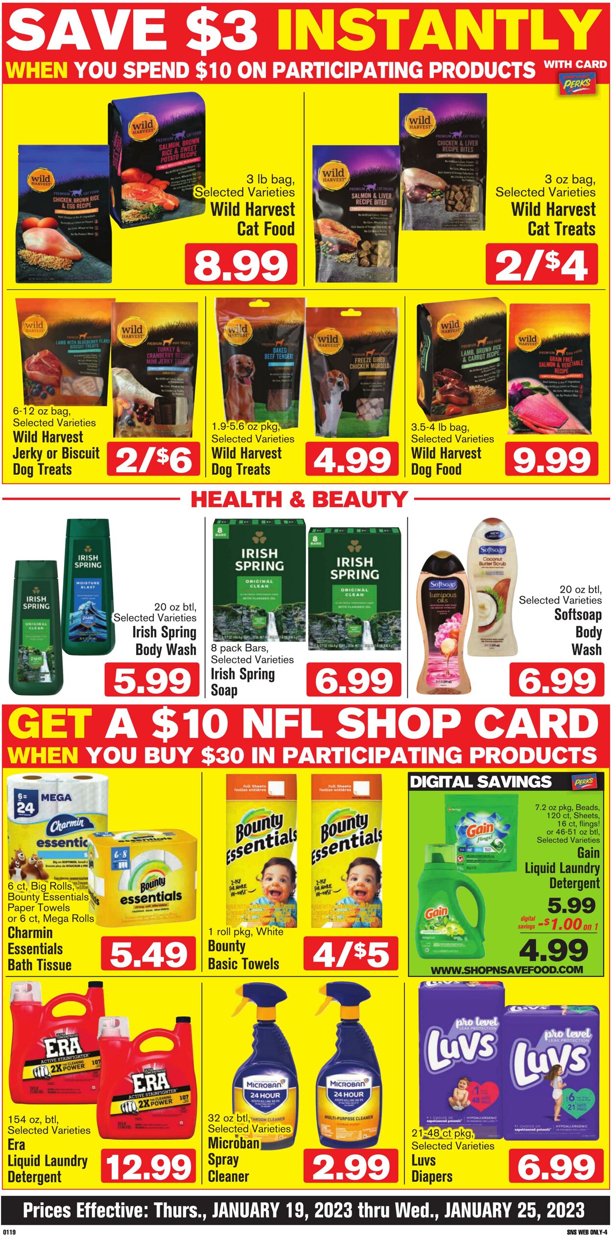 Weekly ad Shop'n Save 01/19/2023 - 01/25/2023