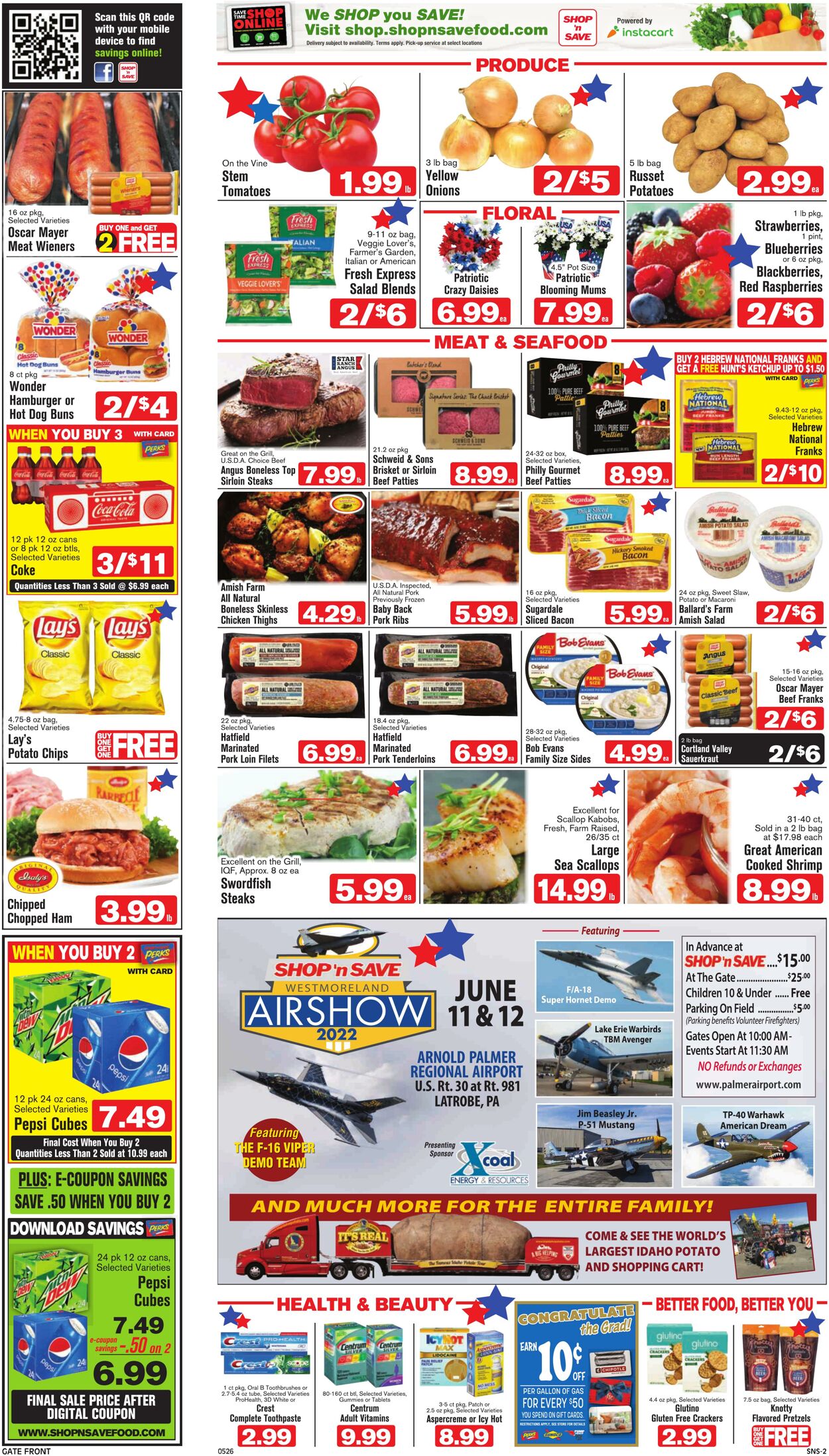 Weekly ad Shop'n Save 05/26/2022 - 06/01/2022