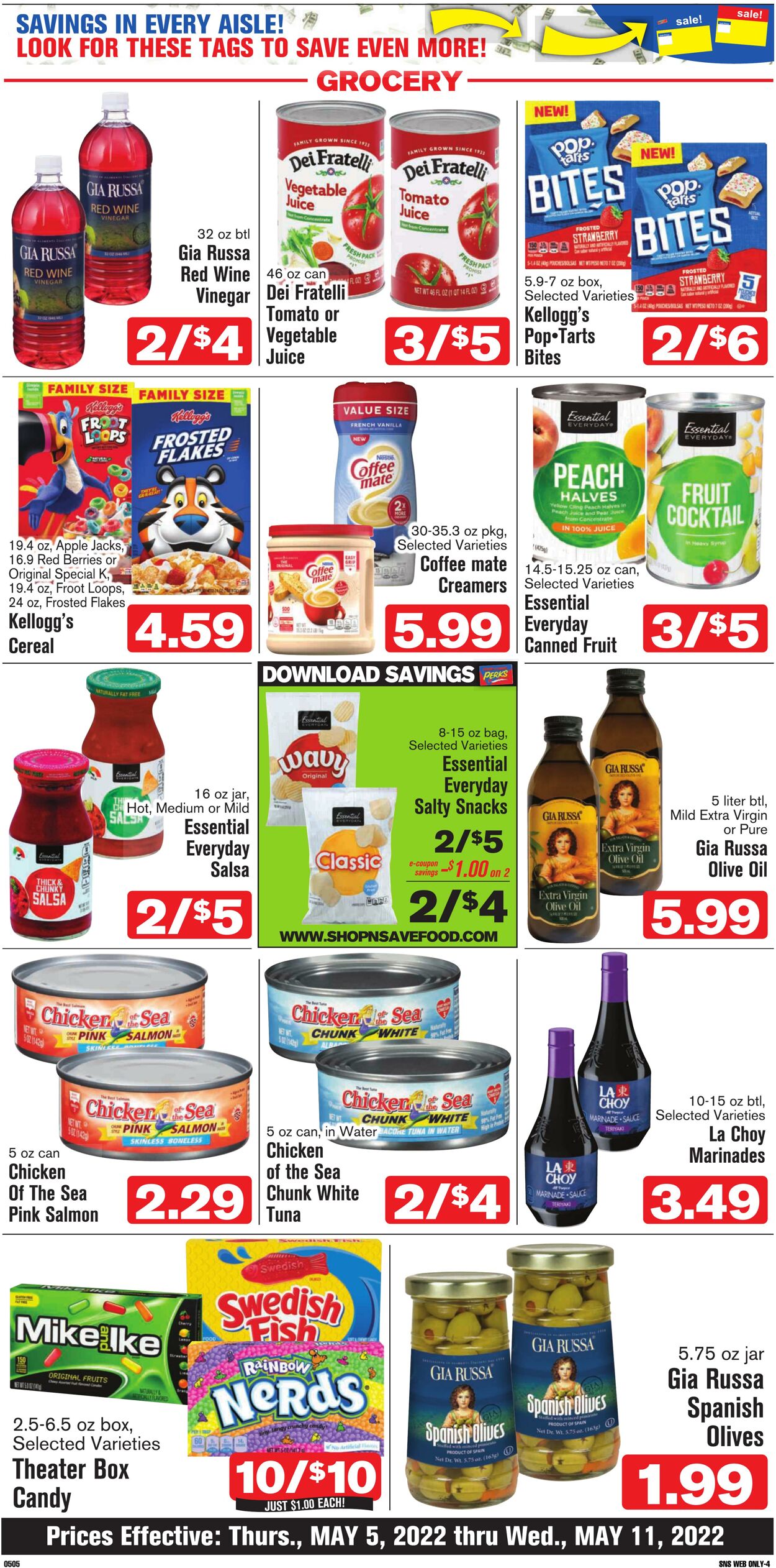 Weekly ad Shop'n Save 05/05/2022 - 05/11/2022