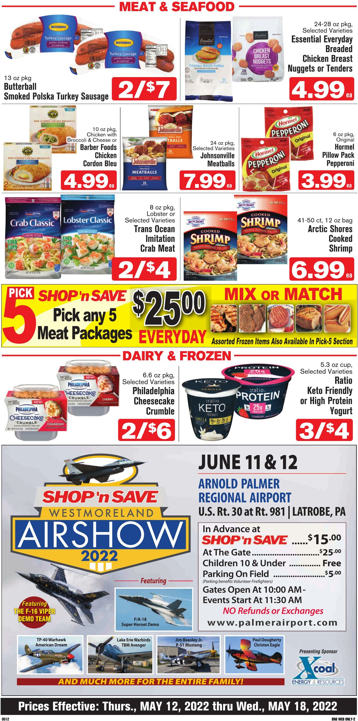 Weekly ad Shop'n Save 05/12/2022 - 05/18/2022
