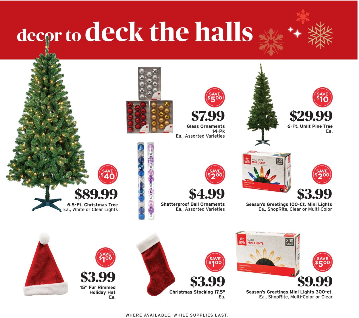 Weekly ad ShopRite 10/30/2025 - 12/27/2025