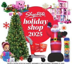 Weekly ad ShopRite 10/30/2025 - 12/27/2025