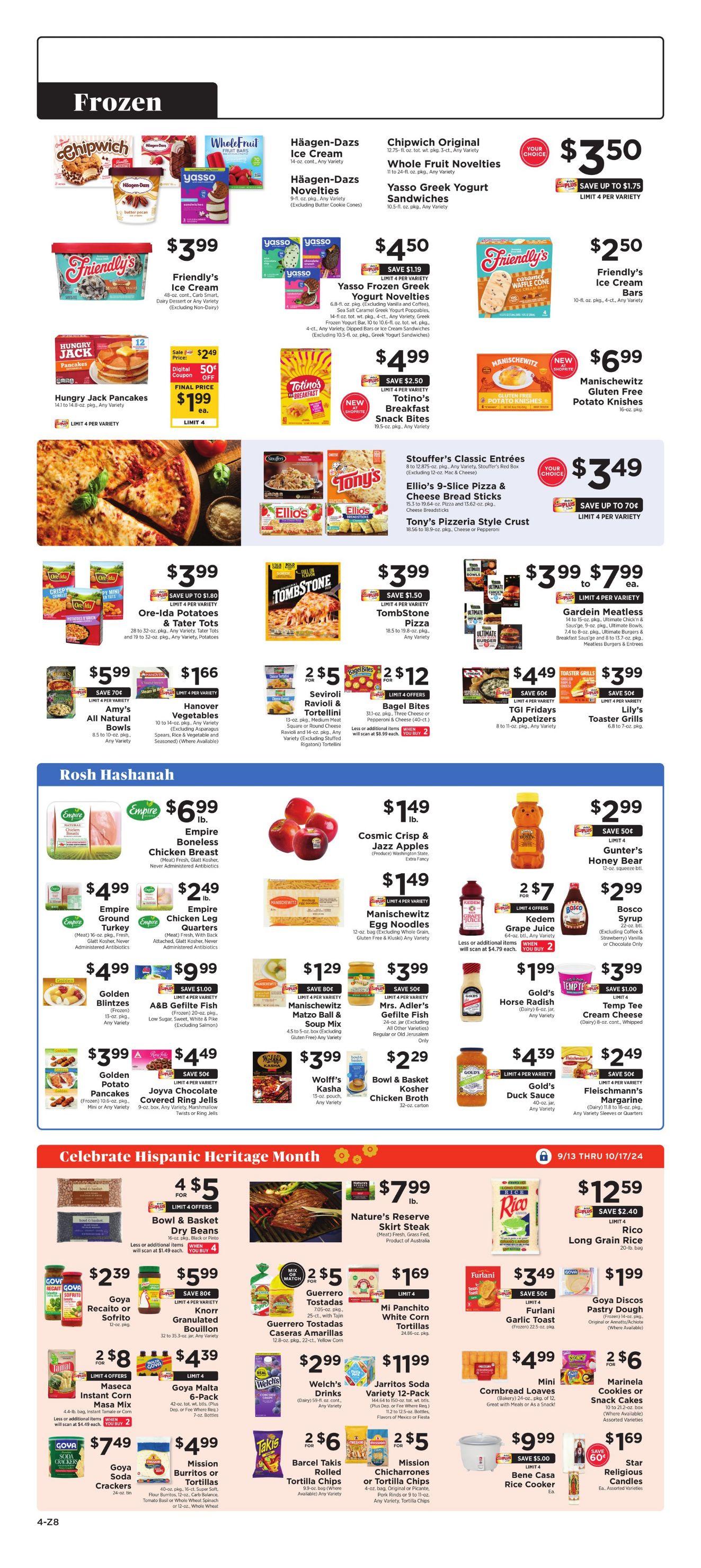 Weekly ad ShopRite 09/13/2024 - 09/19/2024