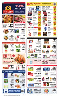 Weekly ad ShopRite 11/08/2024 - 11/14/2024