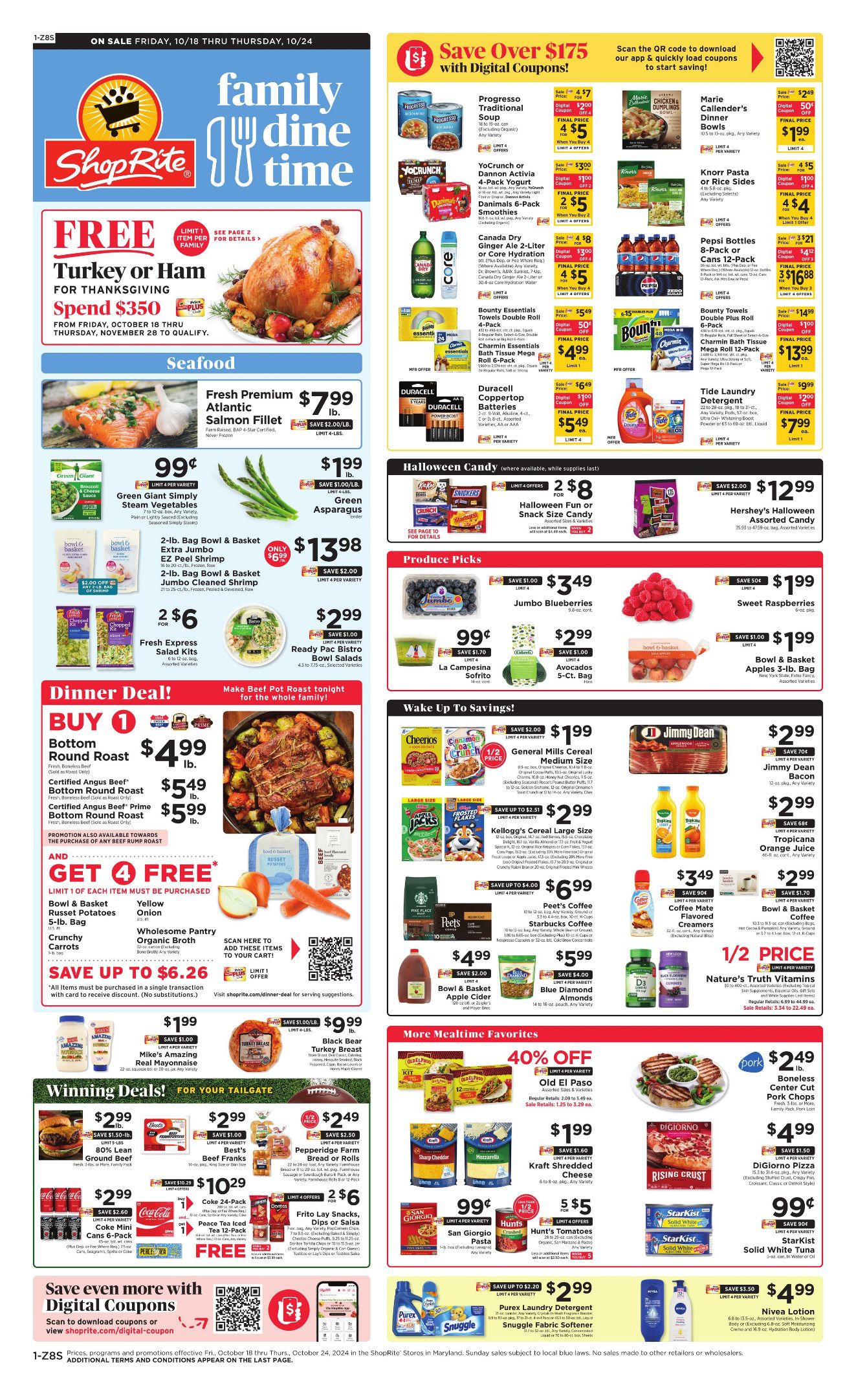 Weekly ad ShopRite 10/18/2024 - 10/24/2024