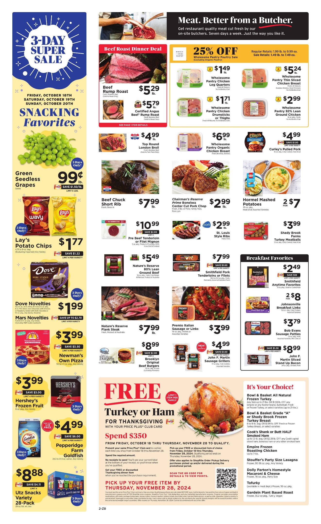 Weekly ad ShopRite 10/18/2024 - 10/24/2024