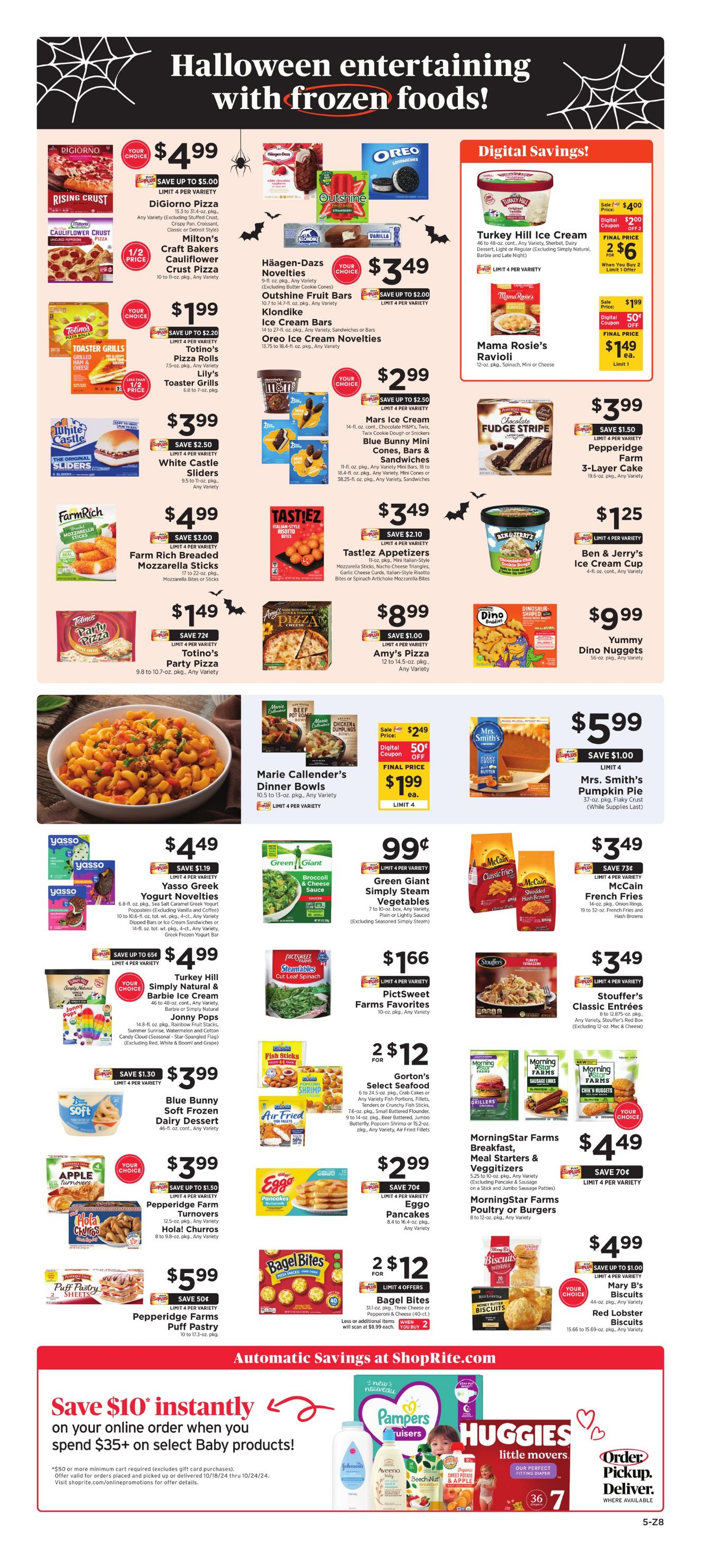 Weekly ad ShopRite 10/18/2024 - 10/24/2024