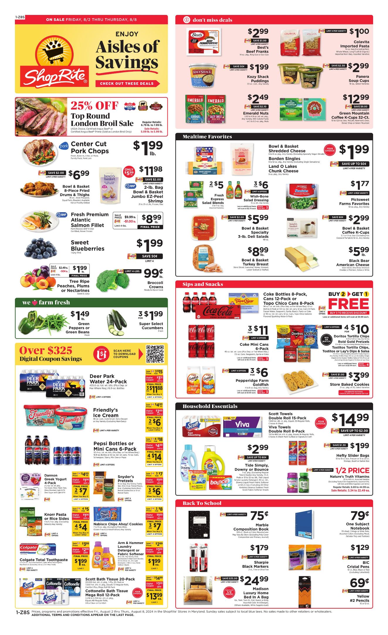 Weekly ad ShopRite 08/02/2024 - 08/08/2024