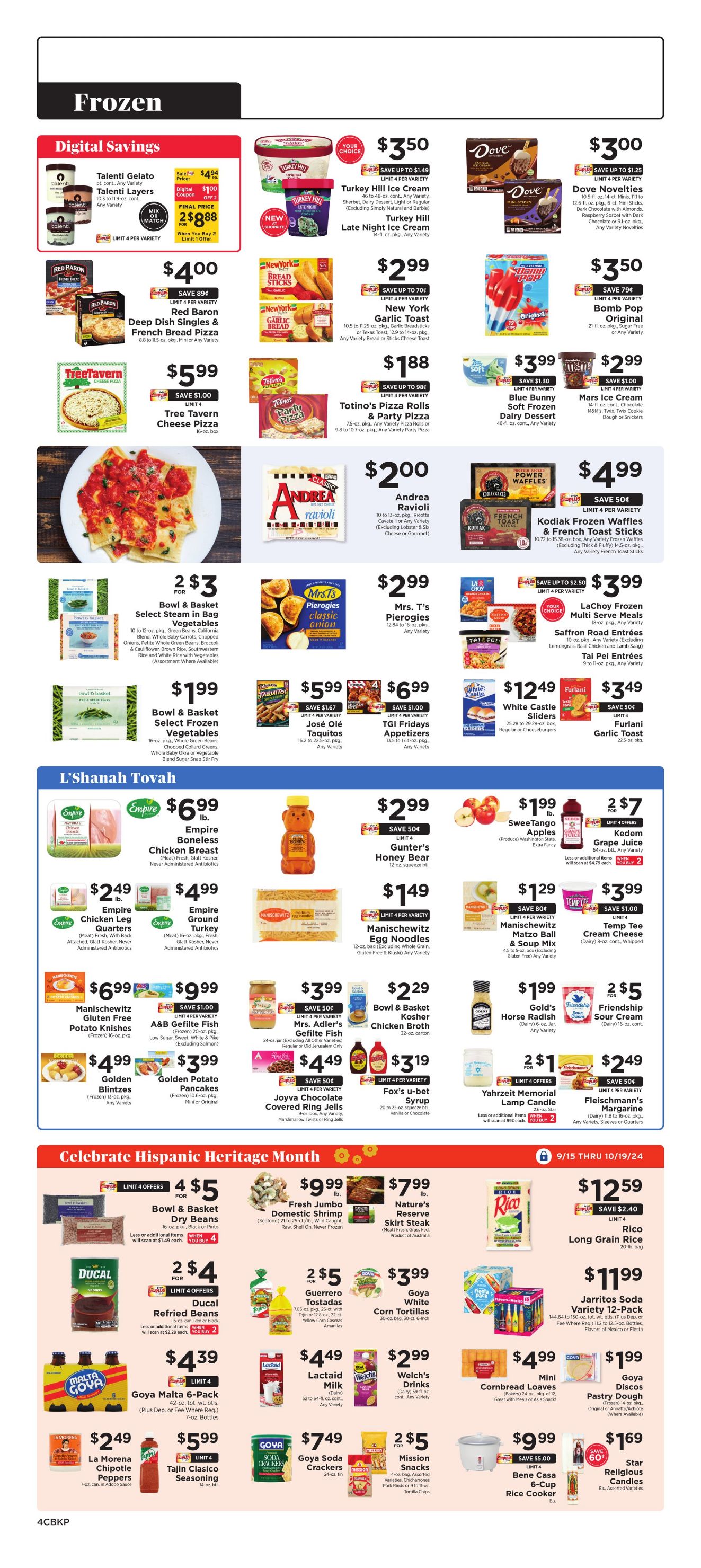 Weekly ad ShopRite 09/20/2024 - 09/26/2024