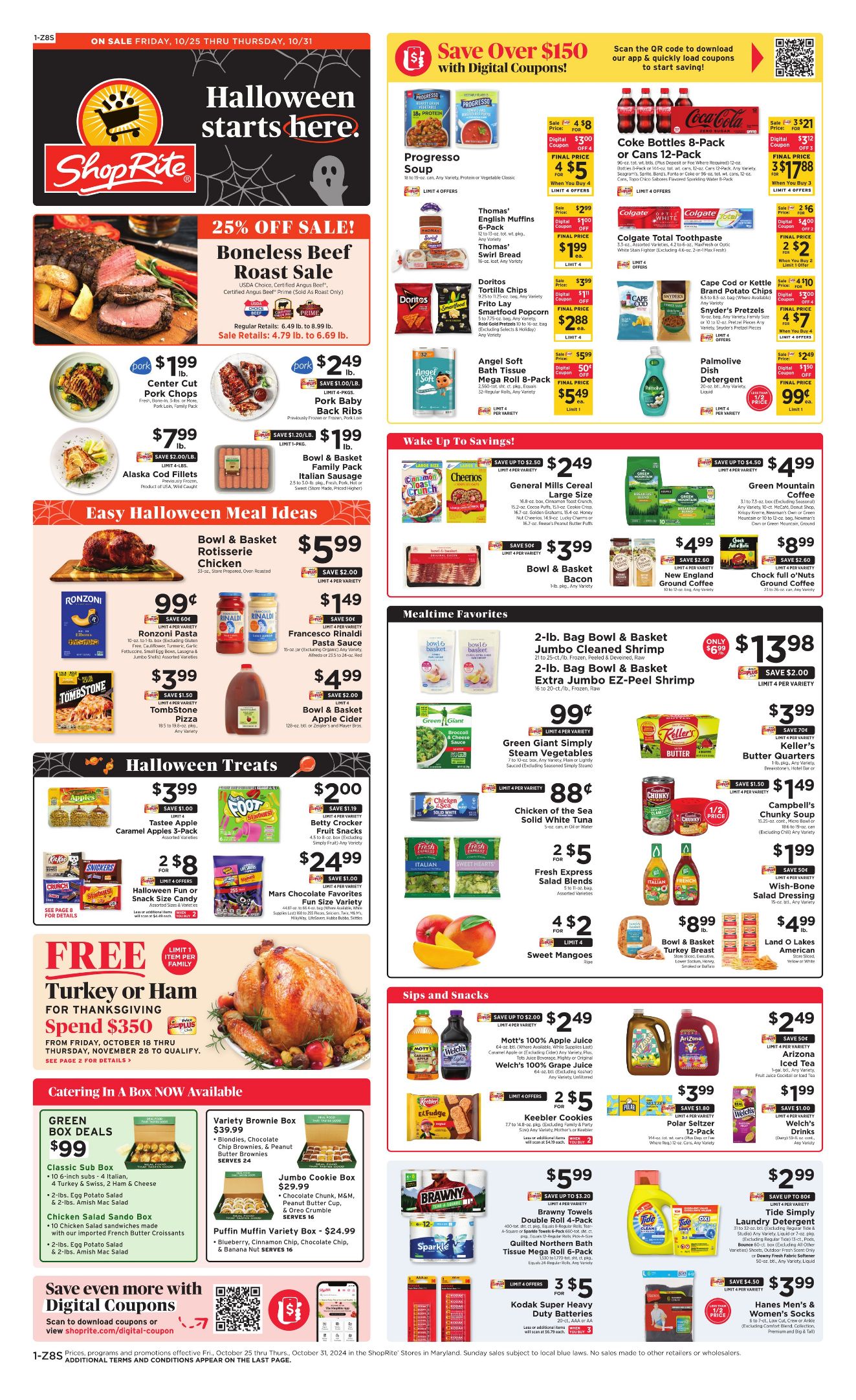 Weekly ad ShopRite 10/25/2024 - 10/31/2024