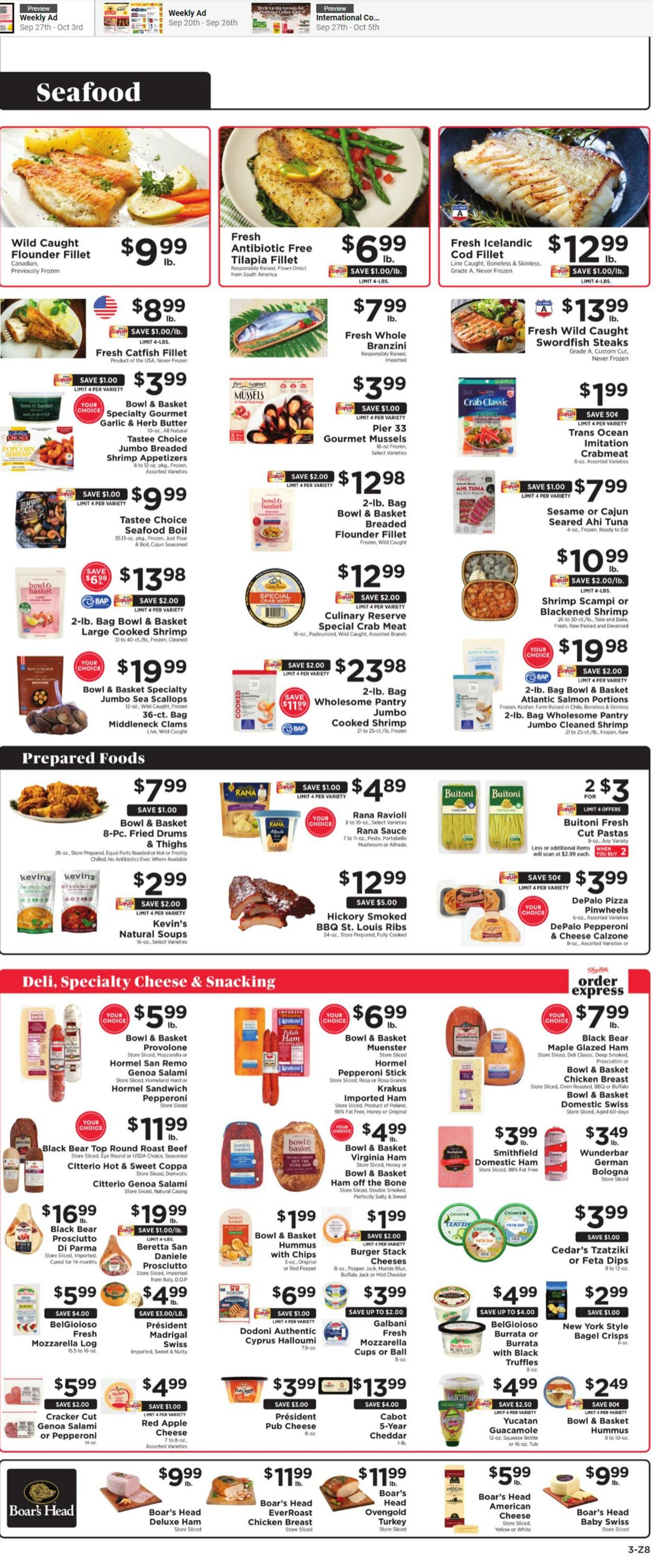 Weekly ad ShopRite 09/27/2024 - 10/03/2024