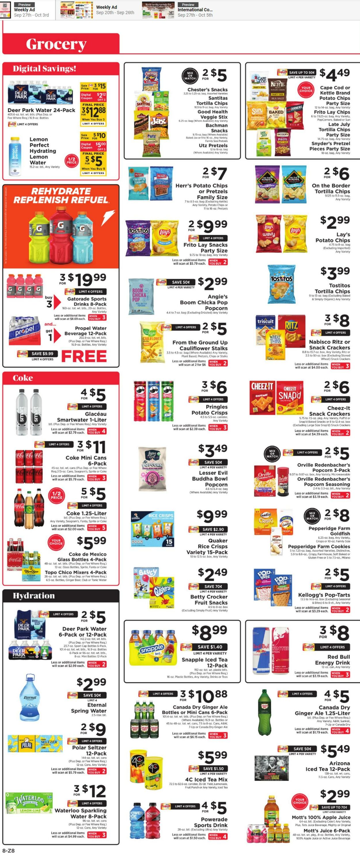 Weekly ad ShopRite 09/27/2024 - 10/03/2024