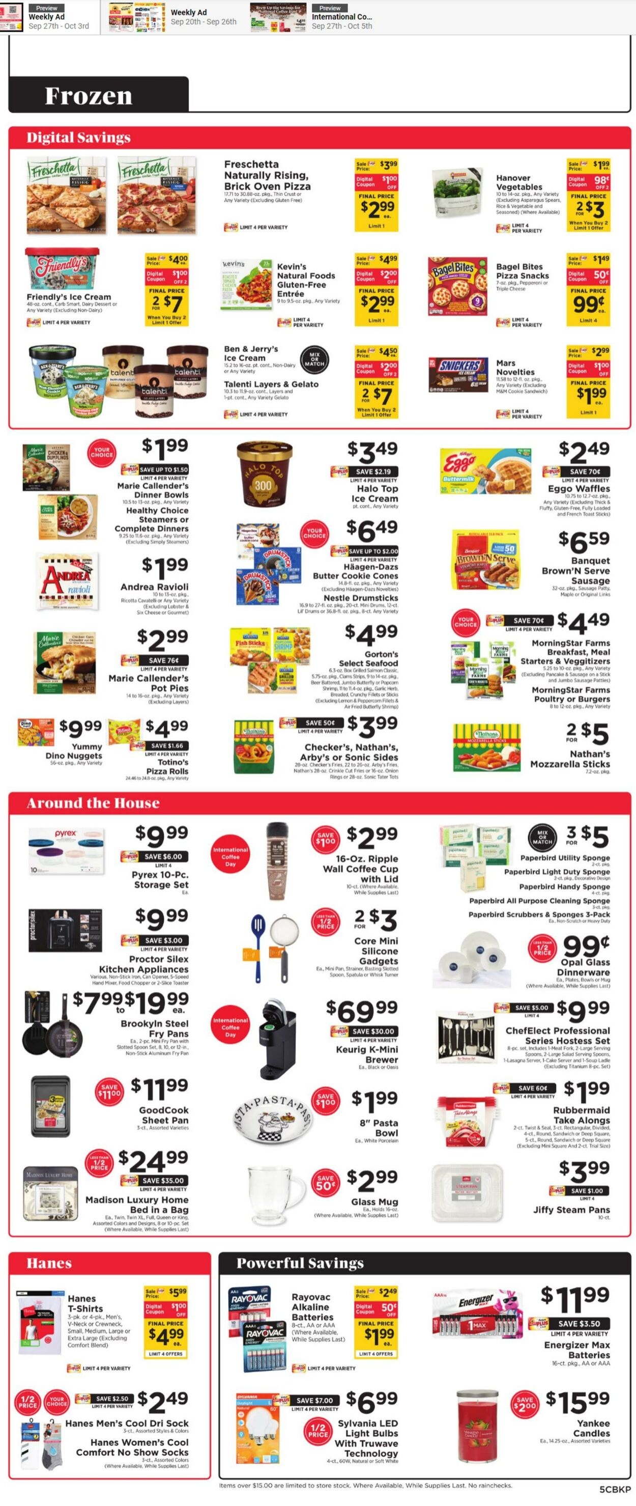 Weekly ad ShopRite 09/27/2024 - 10/03/2024