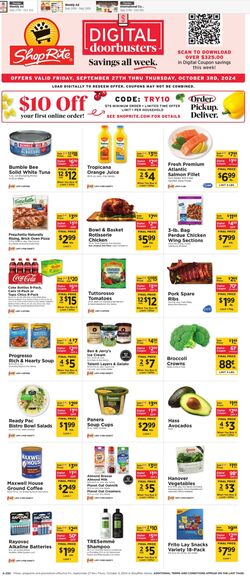 Weekly ad ShopRite 03/01/2024 - 03/07/2024