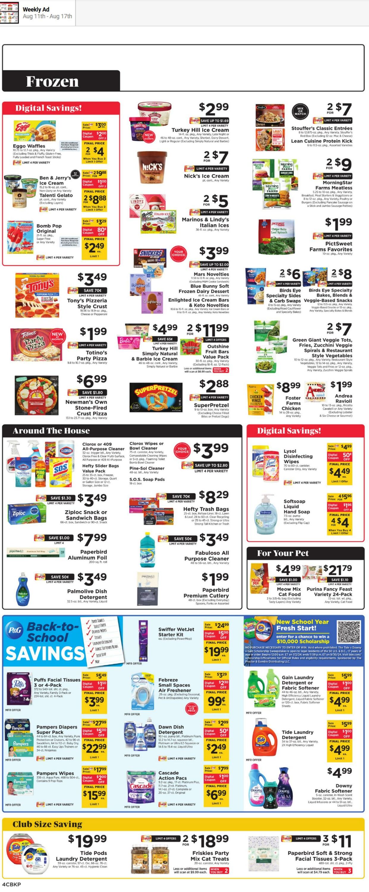 Weekly ad ShopRite 08/11/2024 - 08/17/2024