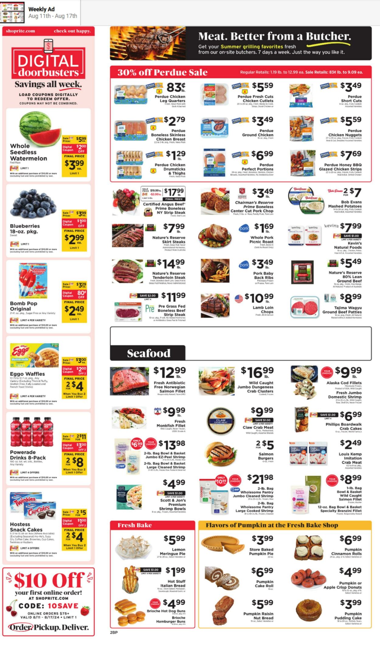 Weekly ad ShopRite 08/11/2024 - 08/17/2024