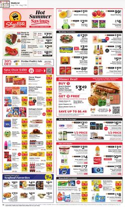 Weekly ad ShopRite 08/02/2024 - 08/08/2024