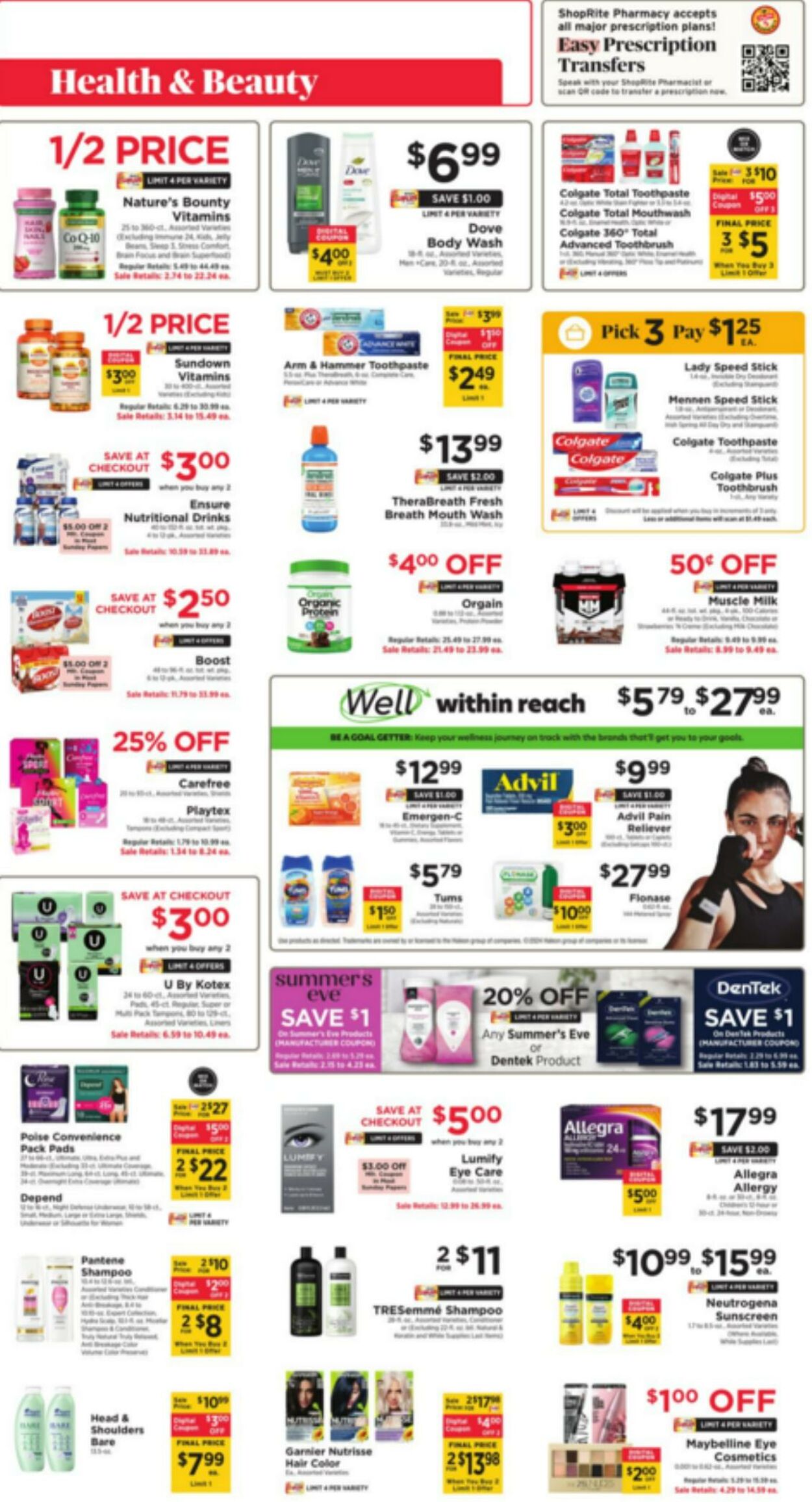 Weekly ad ShopRite 04/04/2024 - 04/10/2024