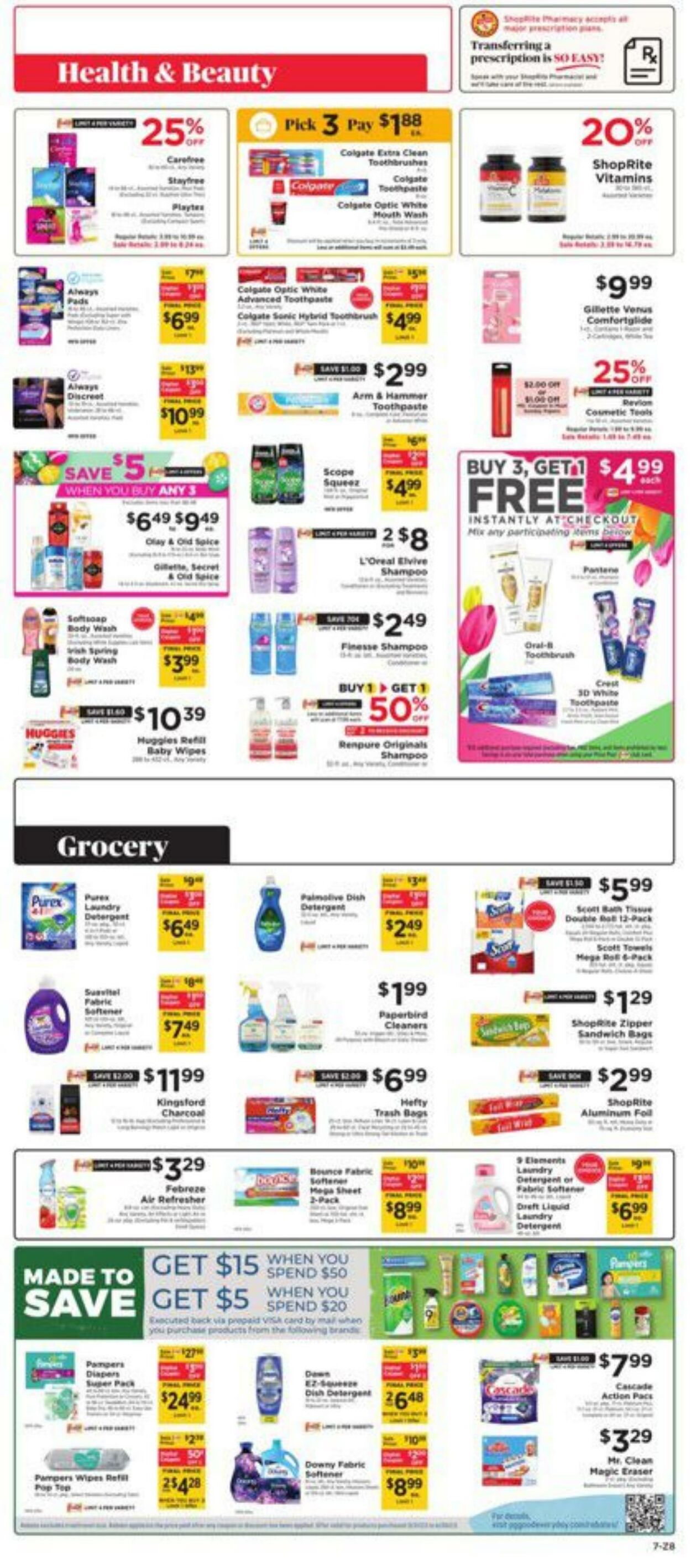 Weekly ad ShopRite 04/07/2023 - 04/13/2023