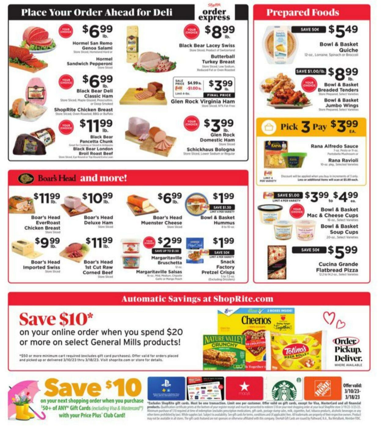Weekly ad ShopRite 03/10/2023 - 03/16/2023