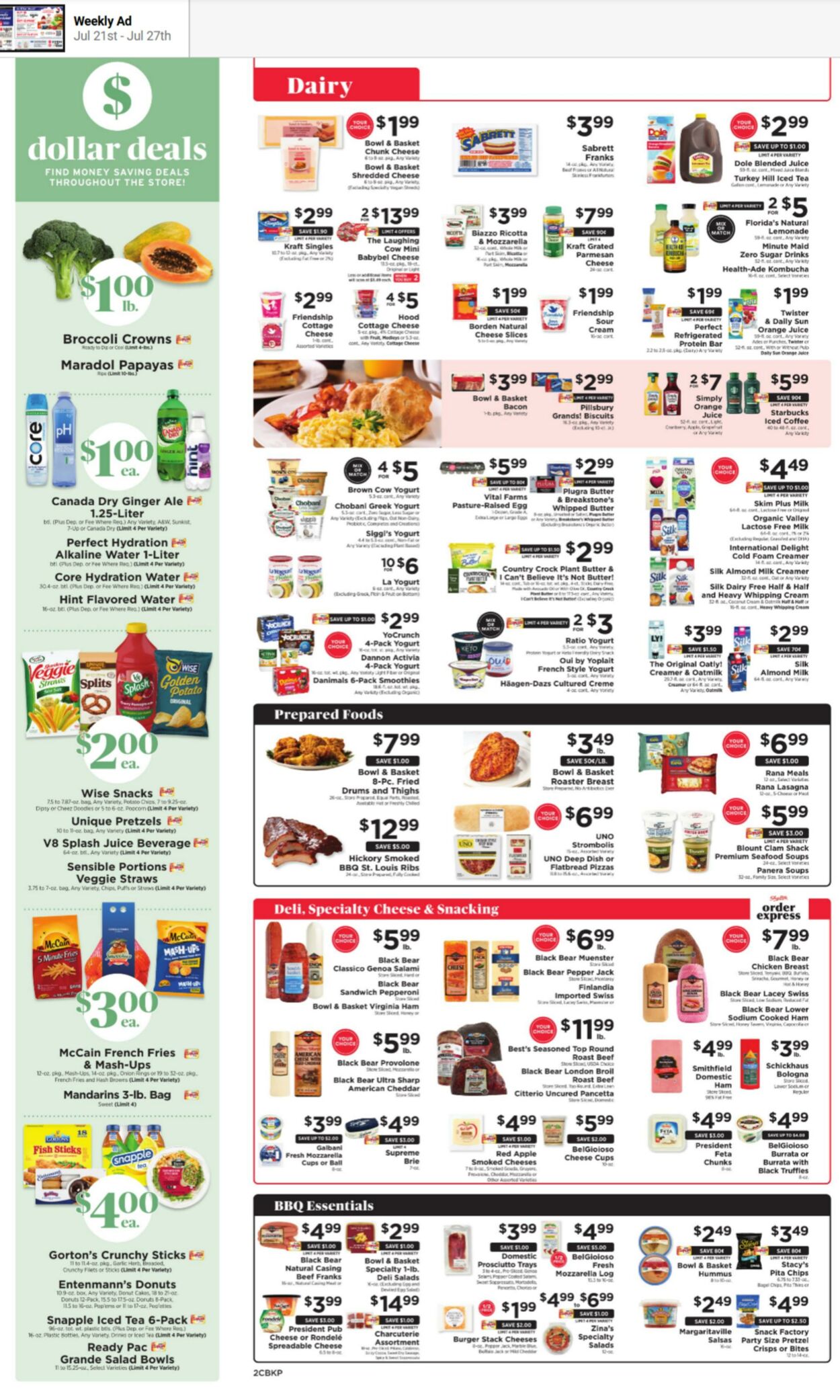 Weekly ad ShopRite 07/21/2024 - 07/27/2024