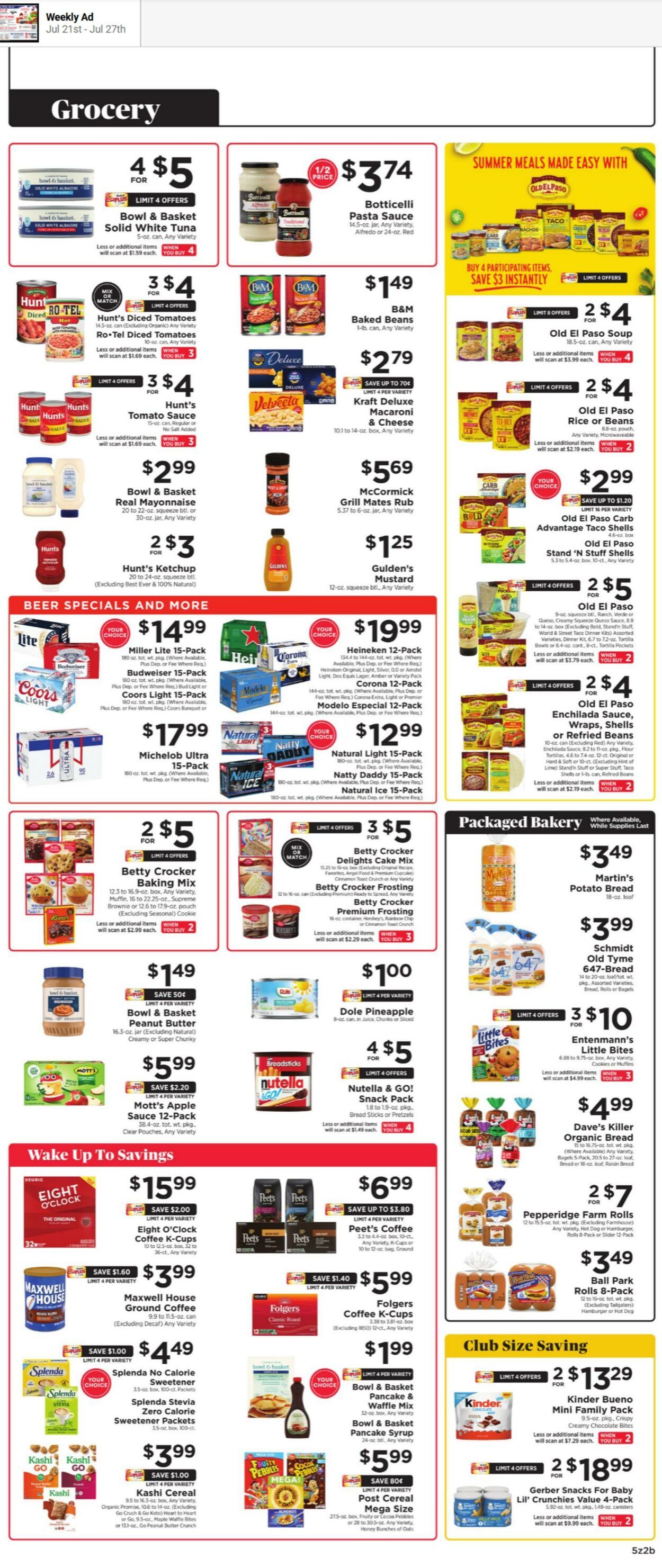 Weekly ad ShopRite 07/21/2024 - 07/27/2024