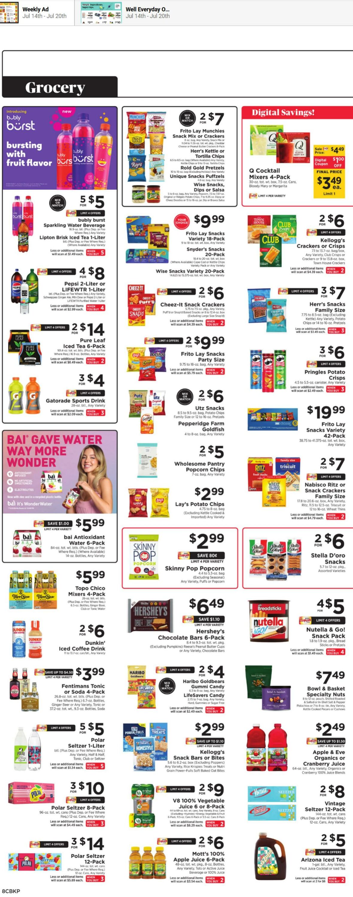 Weekly ad ShopRite 07/14/2024 - 07/20/2024