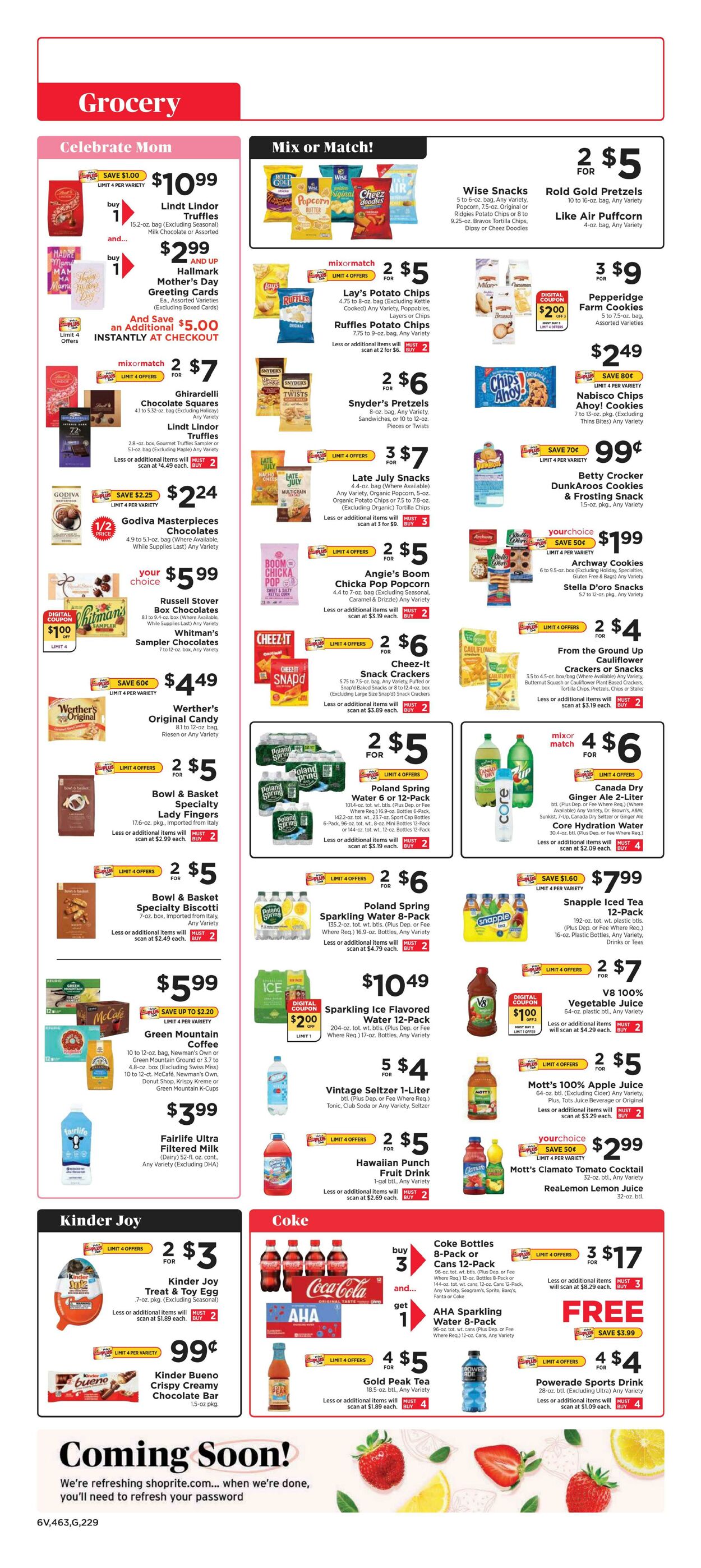 Weekly ad ShopRite 05/01/2022 - 05/07/2022