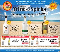 Weekly ad ShopRite 07/23/2025 - 08/05/2025