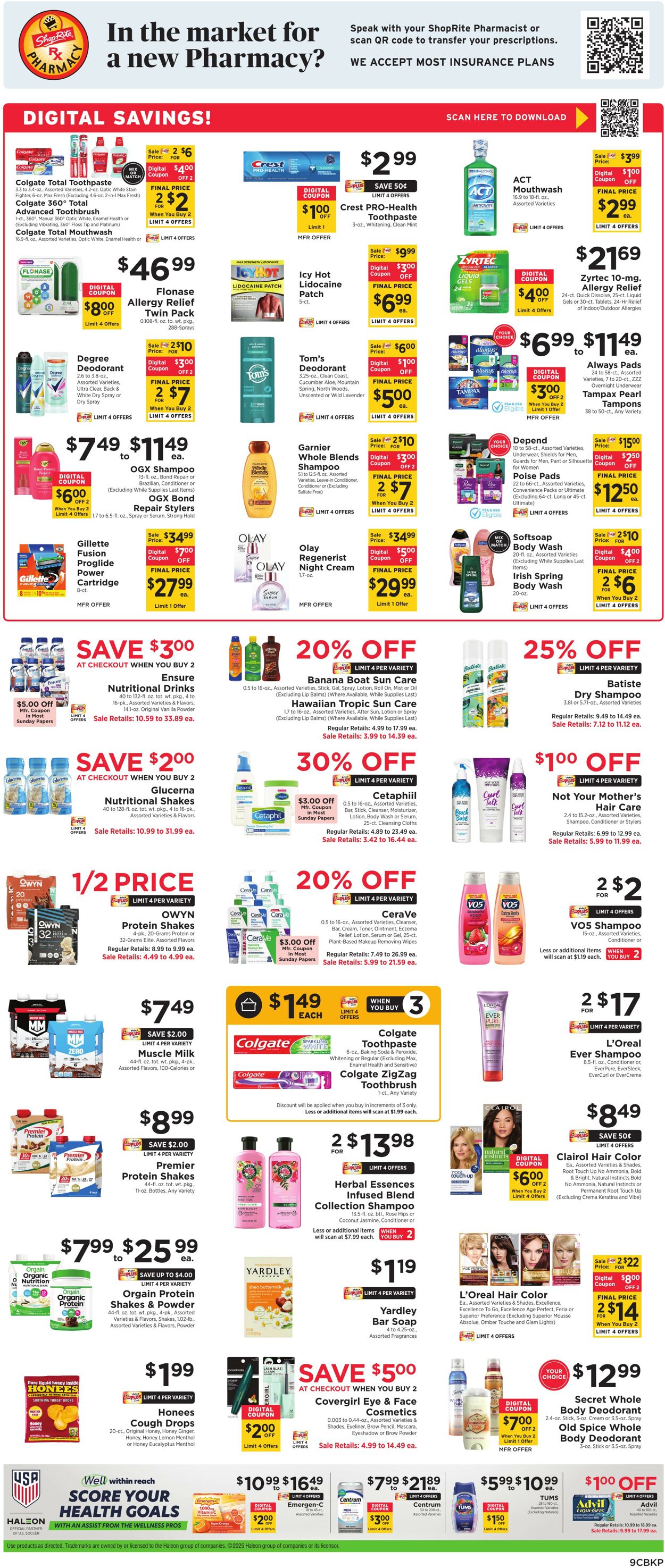 Weekly ad ShopRite 07/31/2025 - 08/07/2025