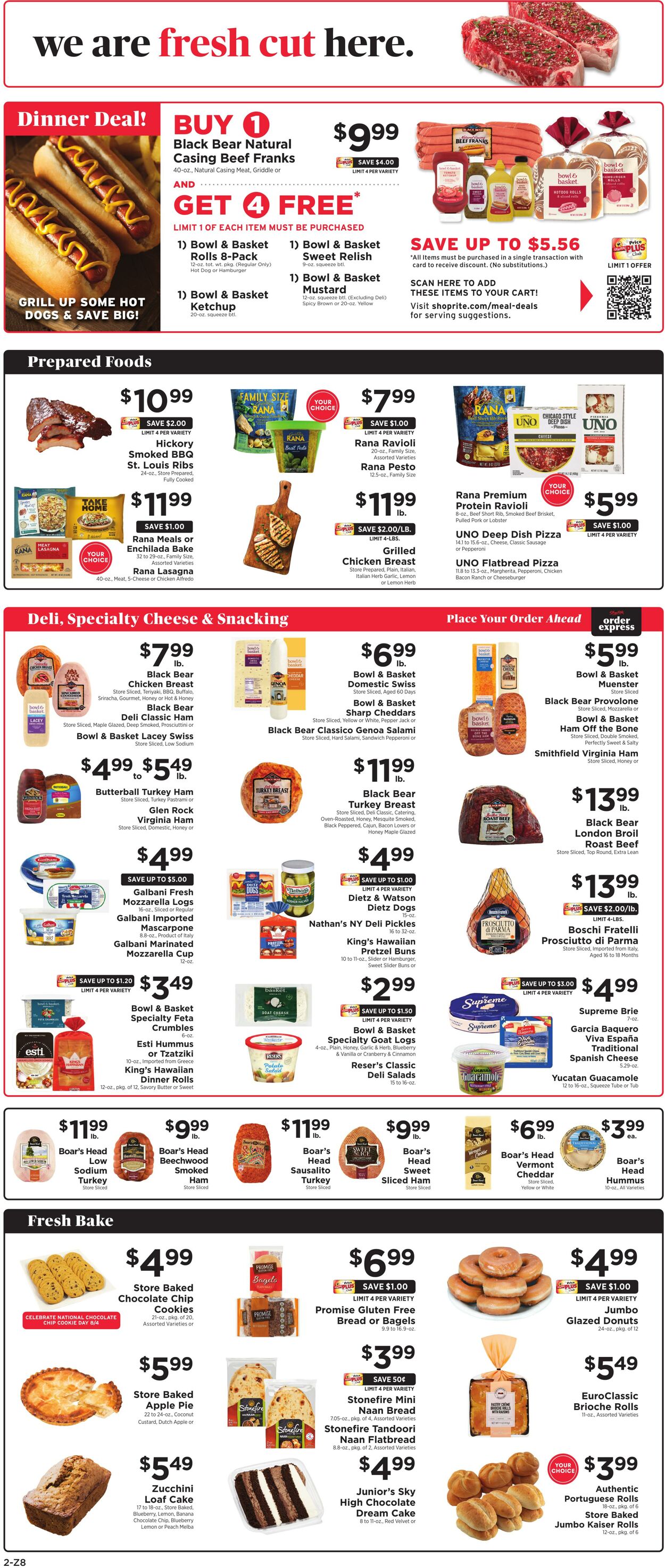 Weekly ad ShopRite 07/31/2025 - 08/07/2025