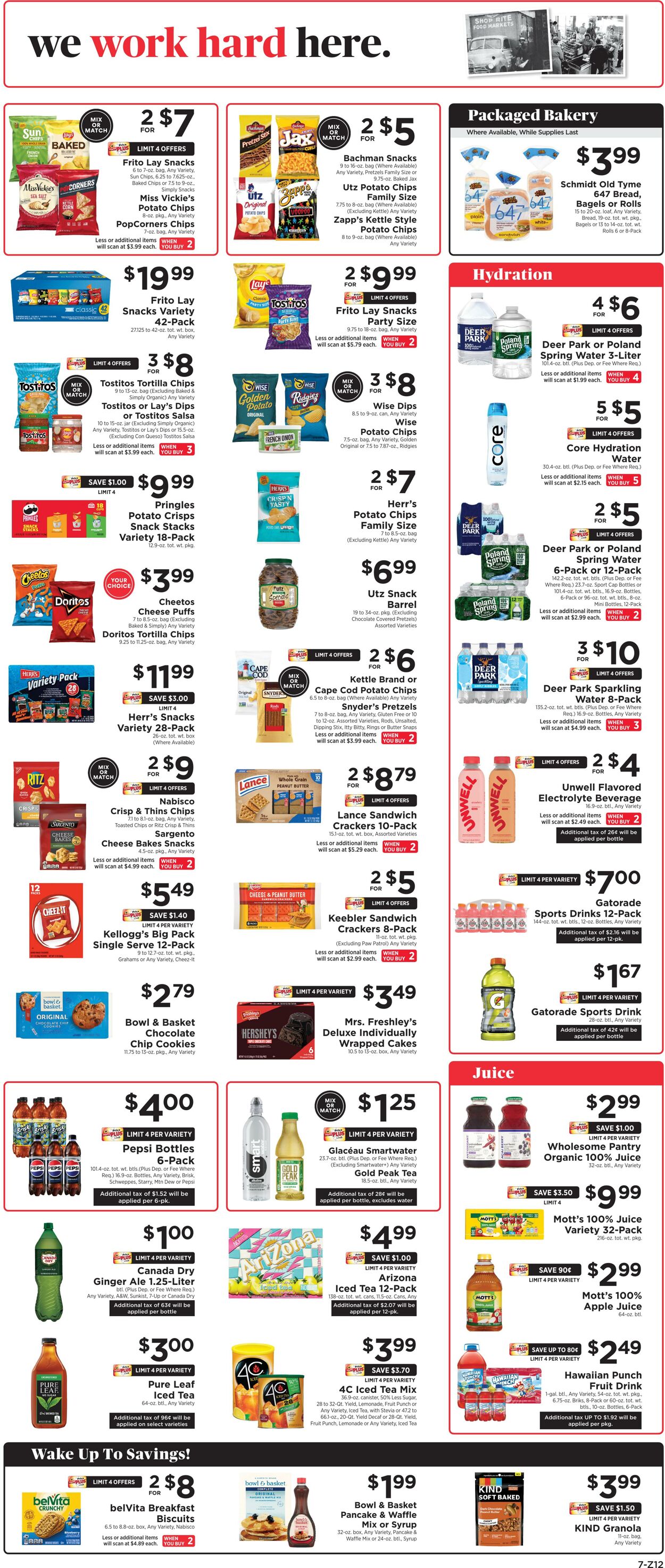 Weekly ad ShopRite 07/31/2025 - 08/09/2025