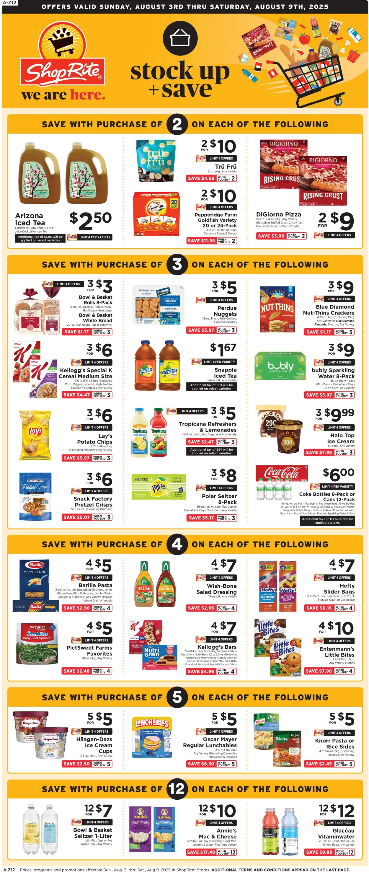 Weekly ad ShopRite 07/31/2025 - 08/09/2025