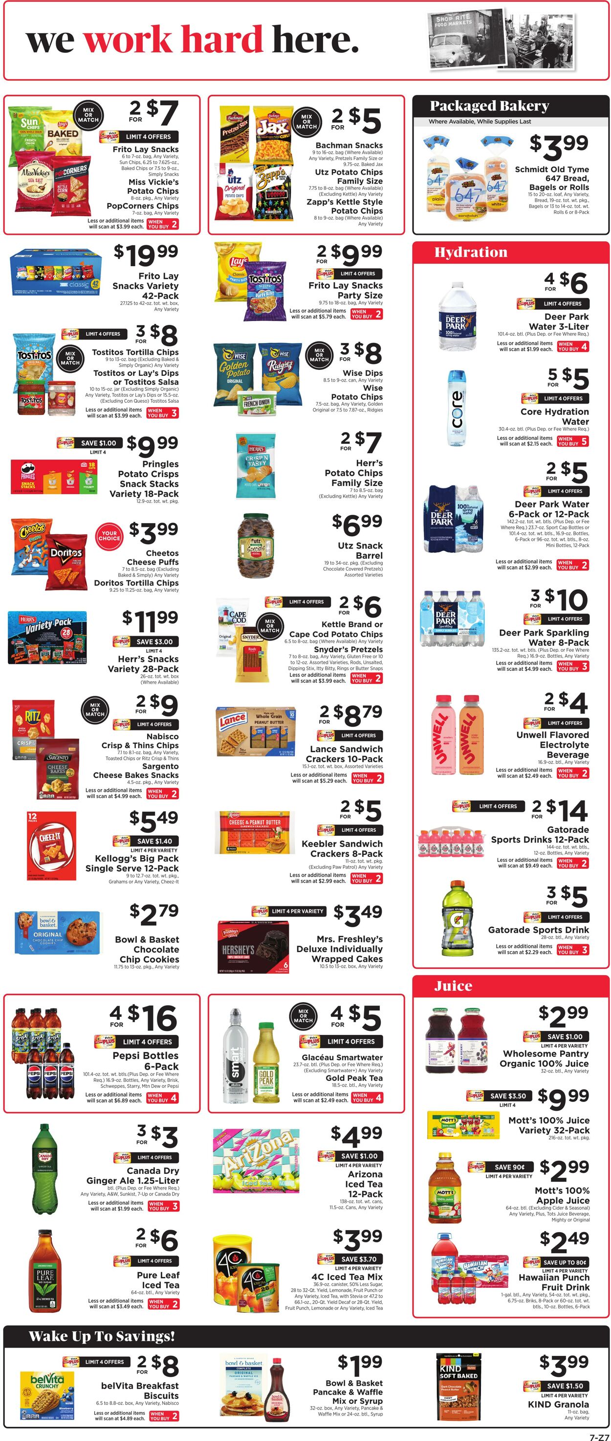 Weekly ad ShopRite 07/31/2025 - 08/09/2025
