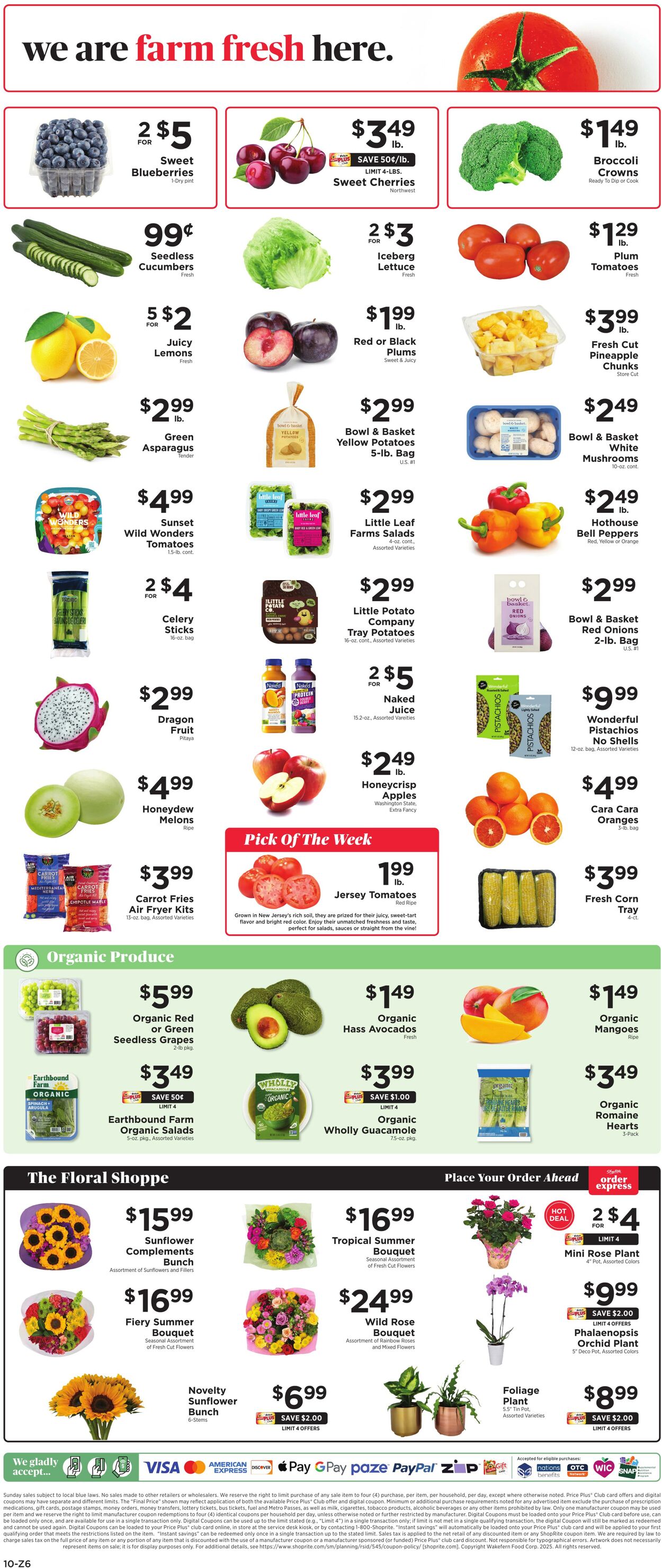 Weekly ad ShopRite 07/31/2025 - 08/09/2025