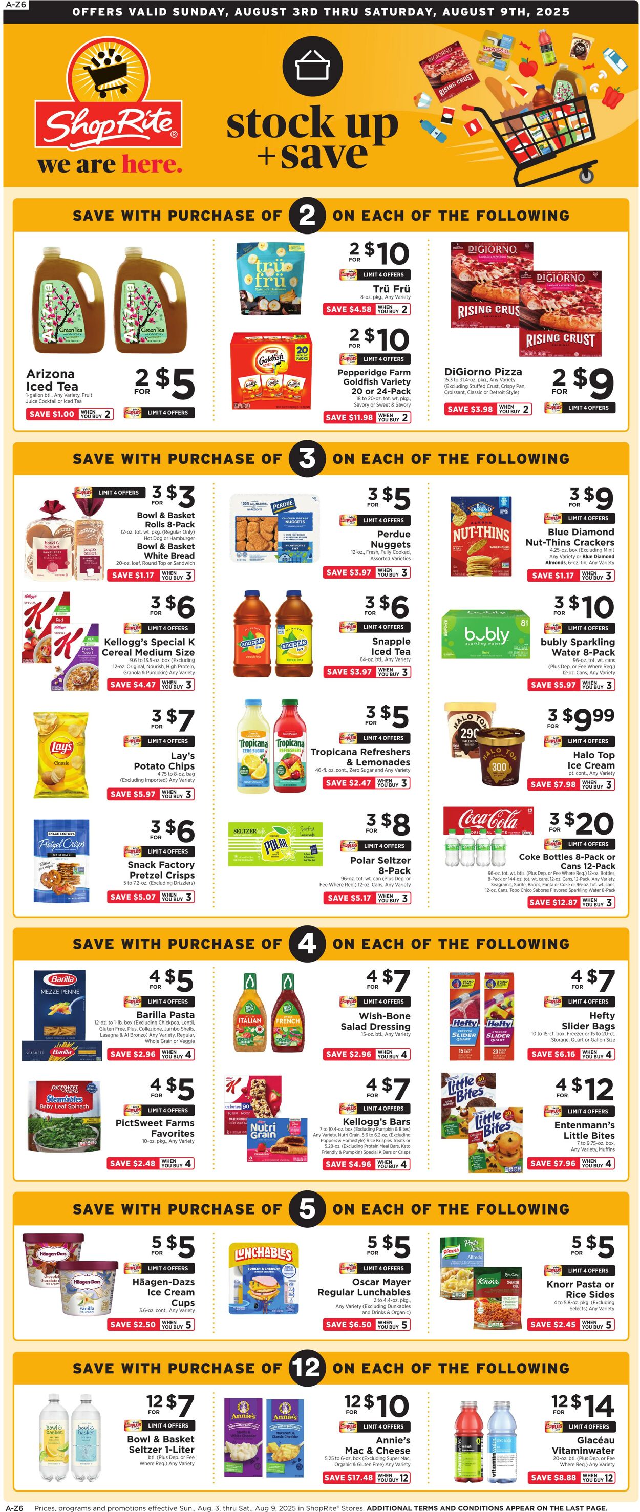 Weekly ad ShopRite 07/31/2025 - 08/09/2025