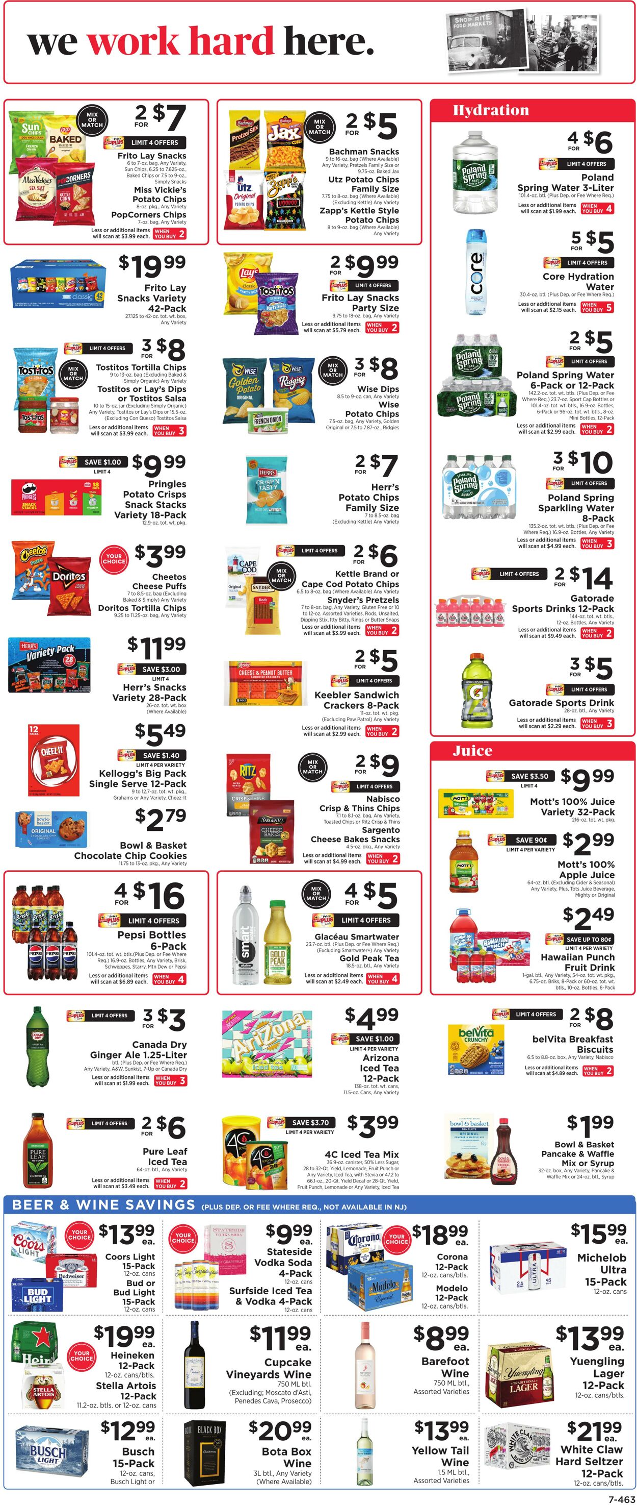 Weekly ad ShopRite 07/31/2025 - 08/09/2025