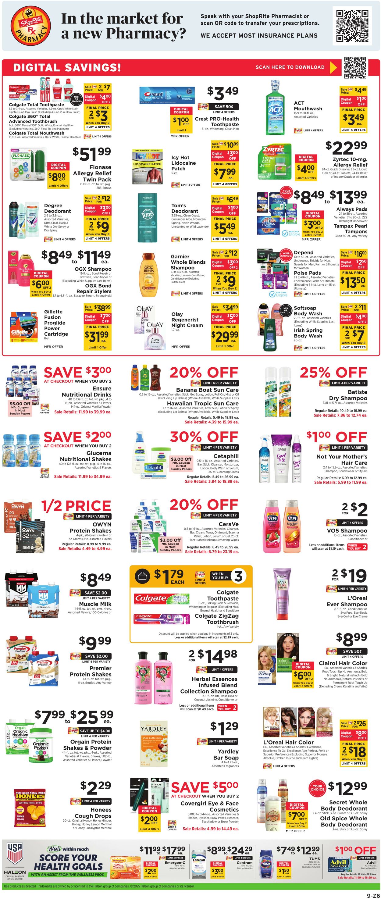 Weekly ad ShopRite 07/31/2025 - 08/09/2025