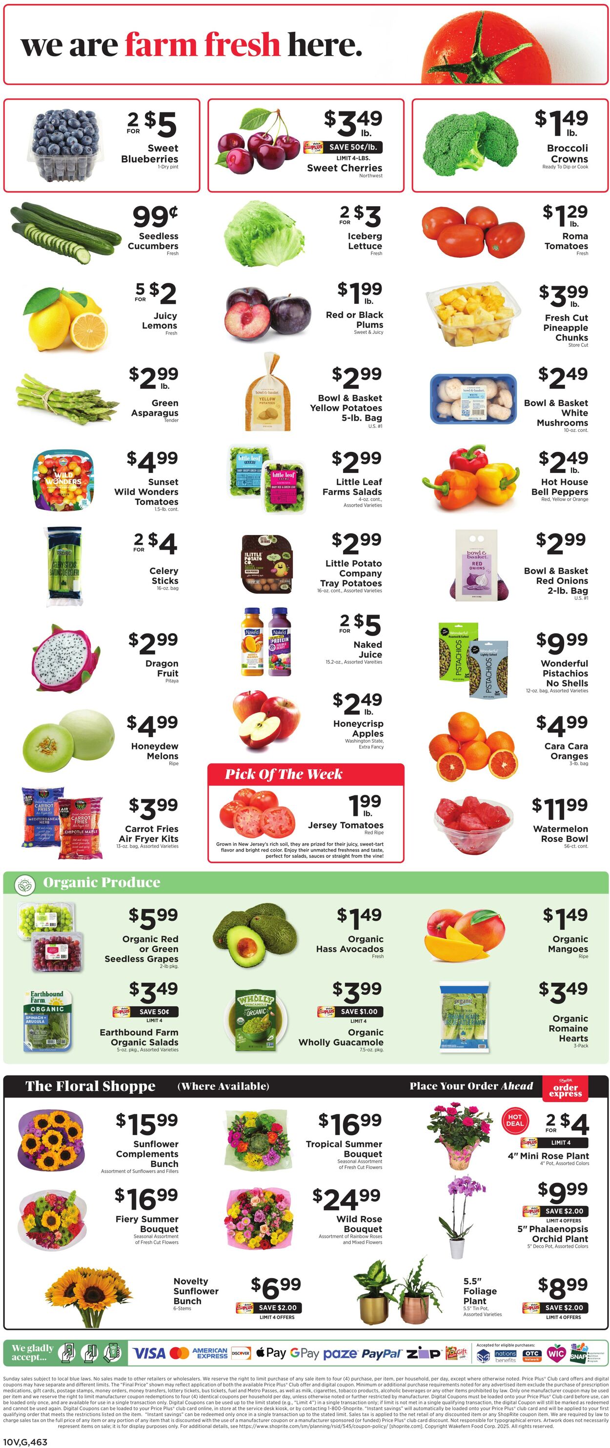 Weekly ad ShopRite 07/31/2025 - 08/09/2025