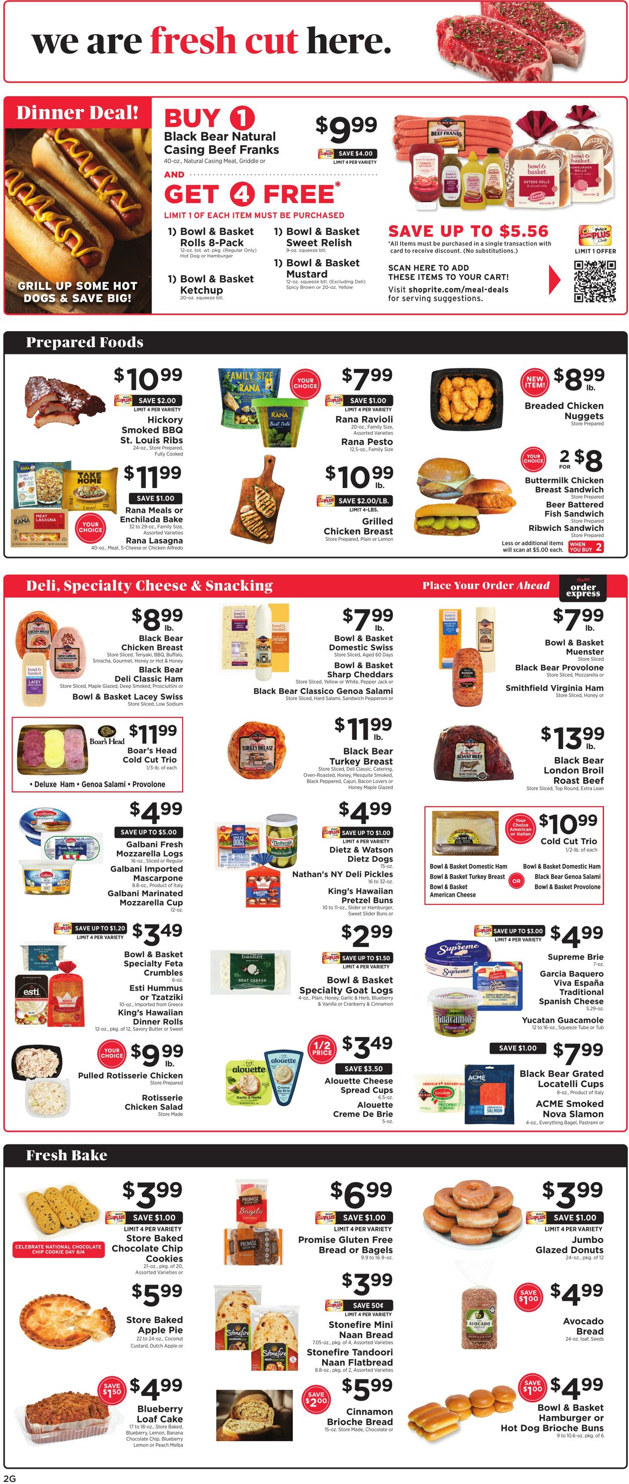 Weekly ad ShopRite 07/31/2025 - 08/09/2025