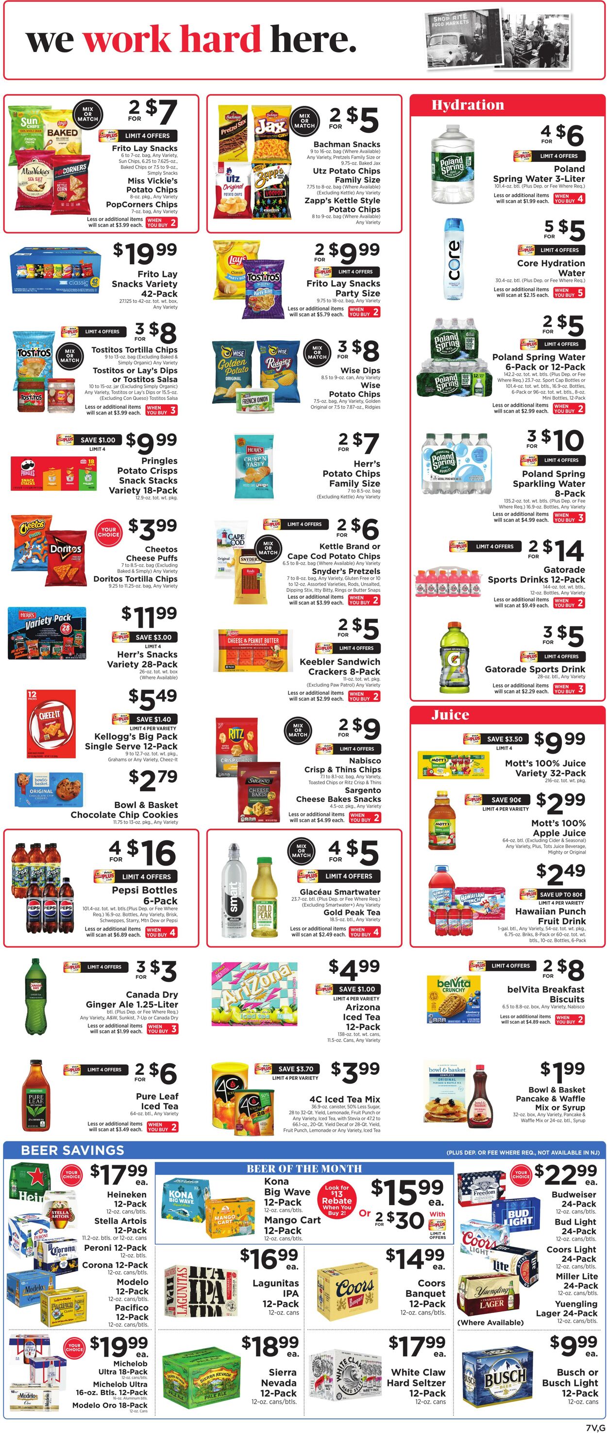 Weekly ad ShopRite 07/31/2025 - 08/09/2025