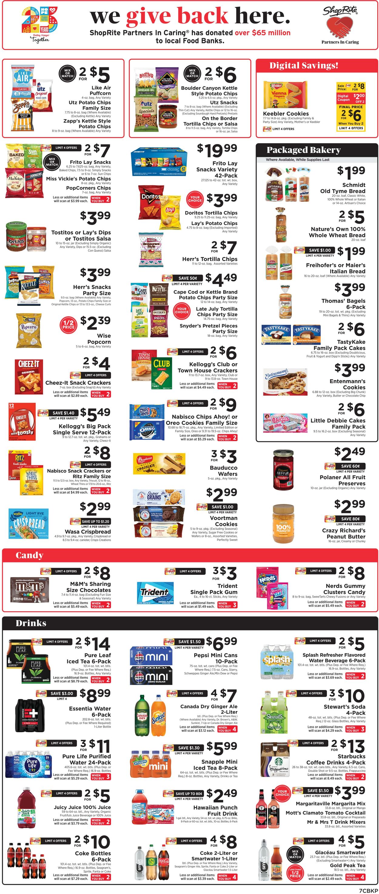 Weekly ad ShopRite 08/07/2025 - 08/16/2025