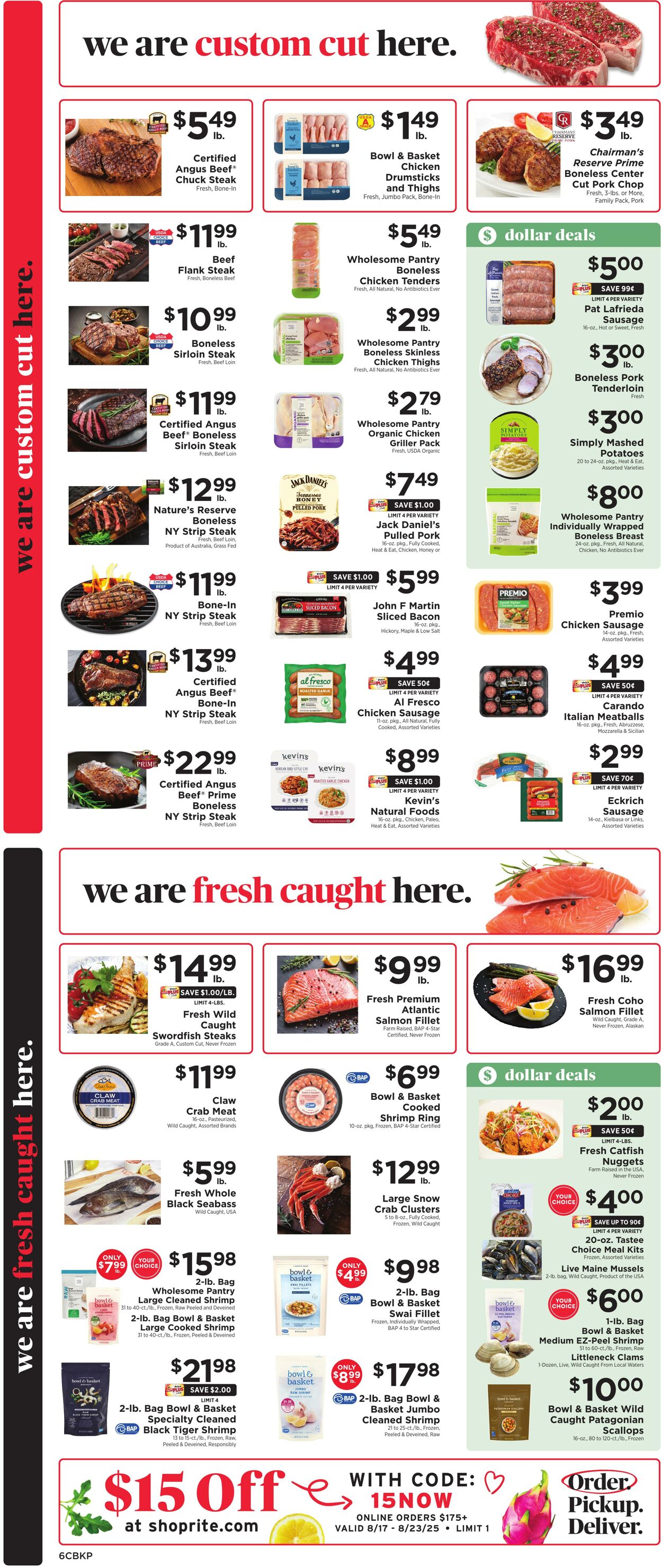 Weekly ad ShopRite 08/14/2025 - 08/23/2025