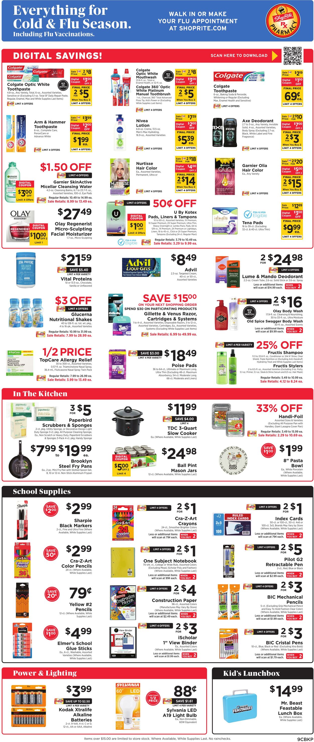 Weekly ad ShopRite 08/21/2025 - 08/30/2025