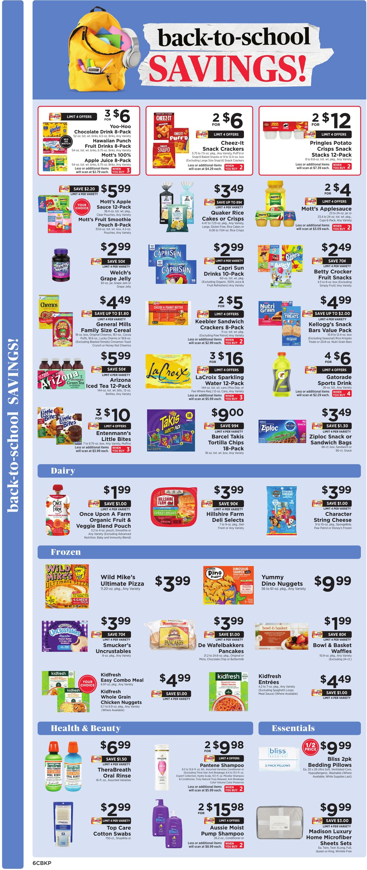 Weekly ad ShopRite 08/21/2025 - 08/30/2025