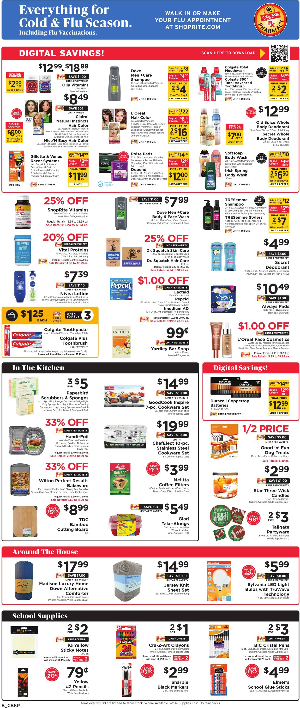 Weekly ad ShopRite 08/28/2025 - 09/04/2025