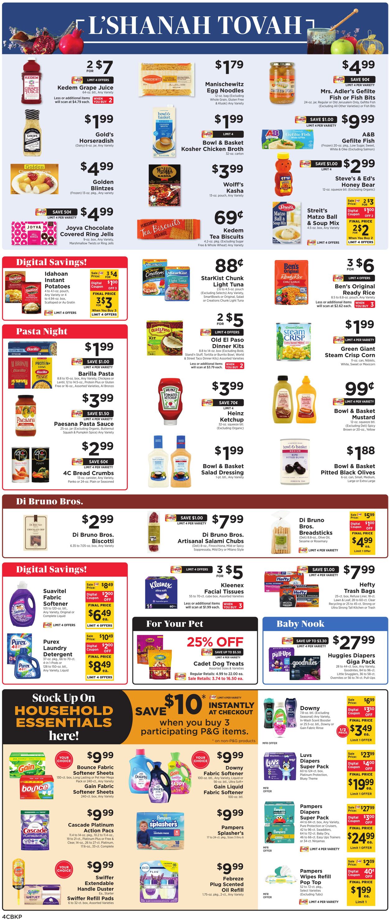Weekly ad ShopRite 08/28/2025 - 09/04/2025