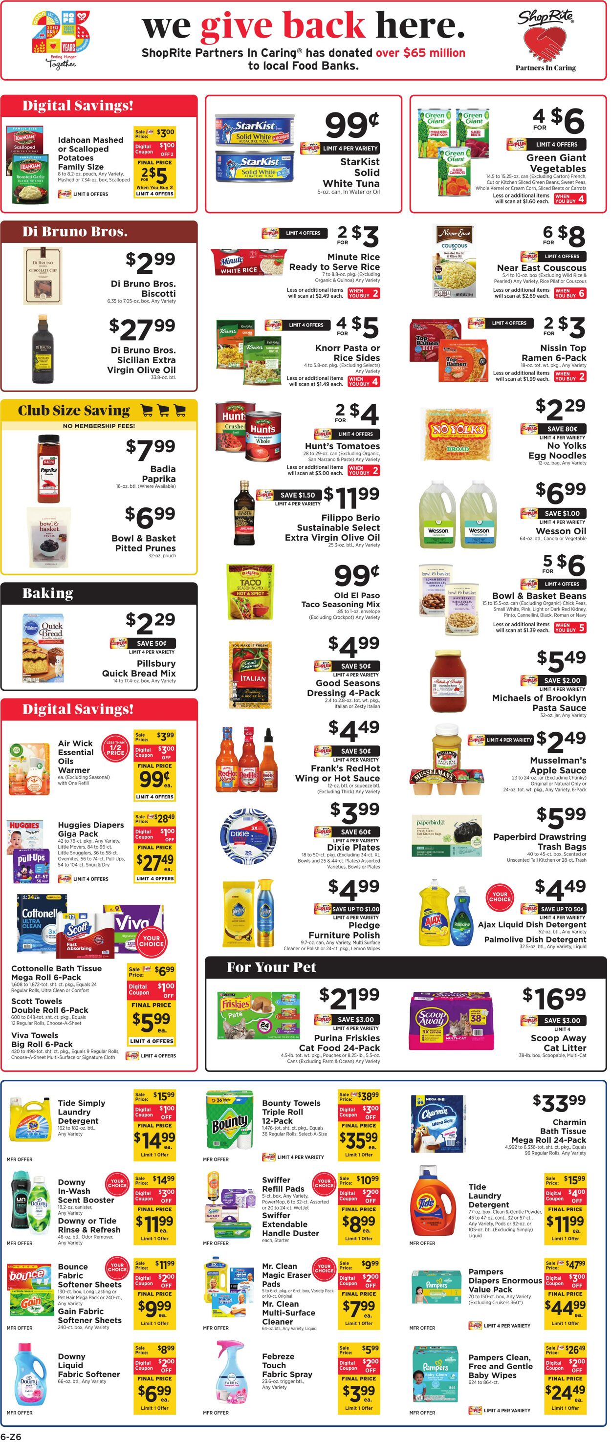 Weekly ad ShopRite 09/11/2025 - 09/20/2025