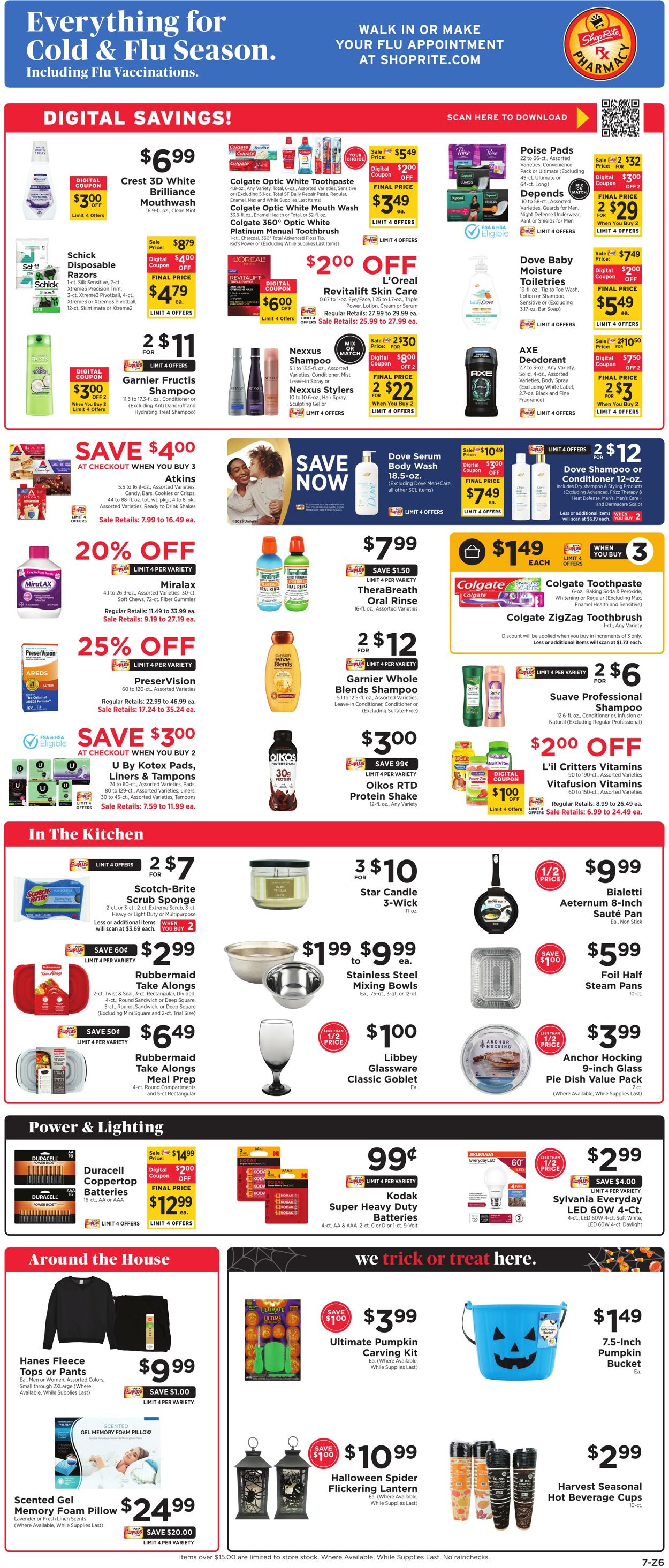 Weekly ad ShopRite 09/11/2025 - 09/20/2025